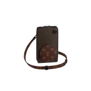 루이비통 폰 박스 모노그램 타이가 브라운 Louis Vuitton Phone Box Monogram Taiga Brown