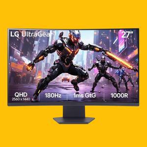 LG 울트라기어 27GS60QC QHD 144Hz 리얼 180Hz 커브드 게이밍 27인치 모니터