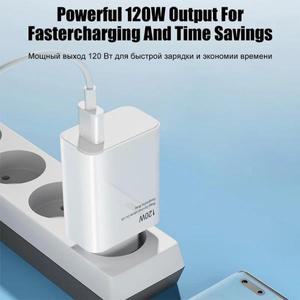 Xiaomi 120W 초고속 터보 하이퍼 충전기 전원 공급 장치 어댑터 Mi Ultra Pro F4 Redmi 폰용 Usb Type-C
