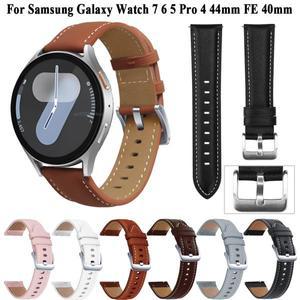 삼성 시계 FE 7/6/5/4 용 스포츠 스트랩 40MM 44mm 4/6 클래식 밴드 Galaxy Watch 5 pro 팔찌