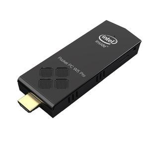 스틱 pc 포켓 w5pro 프로 z8350 8gb 소형 조이스틱 휴대용 게임 케이스 패드