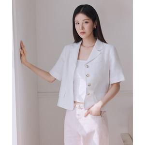 더엣지 THEATG 25SS 프렌치린넨100 반팔 자켓 727306