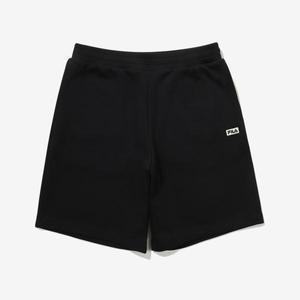 [휠라](의정부점)[FILA] 면혼방 에센셜 5부 반바지 (FS2TRG2101X_BLK)