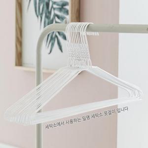 국산 세탁소 옷걸이 두꺼운16인치 15인치 튼튼한 철사 옷걸이