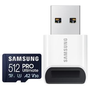 오즈모 포켓3 마이크로 SD PRO ULTIMATE 512GB+USB리더기 메모리카드