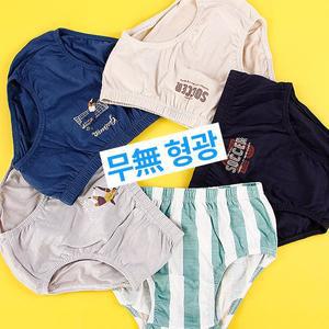 [기타]사커무형광 순면 남아삼각팬티 아동속옷 5종세트 MR키즈