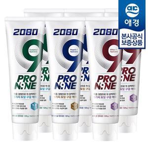 [애경] 2080 프로나인 치약 120g x6개