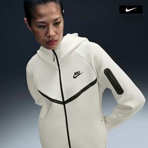 [매장정품] 나이키 NIKE 스포츠웨어 테크 플리스 바람막이 윈드러너 여성 풀집 후디 HV6748-110 1499847