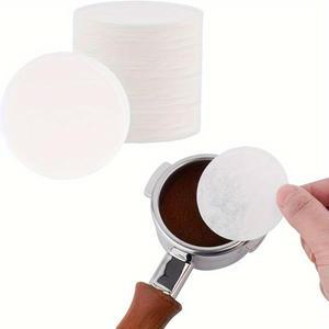 호환품 500Pc 커피 종이 필터 51mm/54mm 표백되지 않은 에스프레소 퍽 스크린 Portafilter Breville Barist