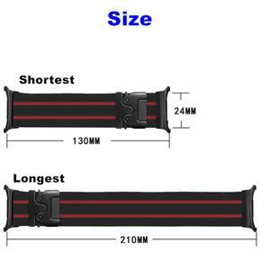 삼성호환 갤럭시 워치 7 울트라 47mm 밴드 스포츠 남성용 나일론 스트랩 Ultra7 용 팔찌 Correa