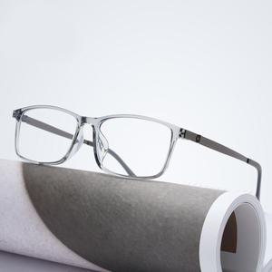 긱시크 무테 반무테 뿔테 안경 티타늄 안경테 MS82010