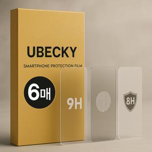 [유베키 3종 6매] 지문방지+방탄+강화유리 액정보호필름 삼성 갤럭시S25엣지 Ultra S24FE S23 S22Plus S20 A12 A13 A15 A16 A23 A24 A25 A31A32 A33 A34 A35 A52S A53 A54 A55 A90 A퀀텀5 4 버디3 점프2 와이드7 6 5