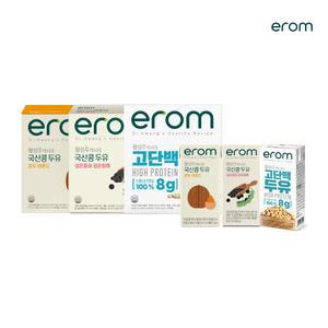 이롬 황성주 박사의 국산콩두유 베스트 모음 190ml x 총 32팩 (고단백/검은참깨/호두아몬드)