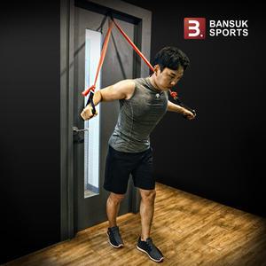 [반석스포츠] 도어앵커 set+일자바/라텍스밴드/튜빙밴드/문틈/도어스트랩
