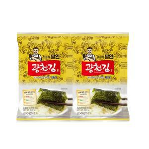 광천김 3대째 달인 미니 도시락김 2g x 240봉 /재래김