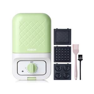 보본 스핀오프 다이얼 샌드위치 와플 크로플 도넛 메이커 VB-SM203G 그린
