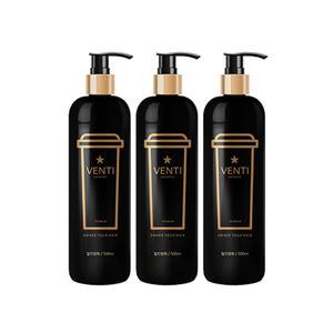 벤티샴푸 탈모 완화 약산성 카페인 샴푸 500ml 3병