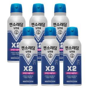 멘소래담 스프레이 파스 딥앤쿨 에어졸 150ml x 6개