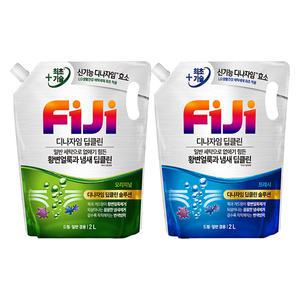 피지 디나자임 딥클린 오리지널, 2L, 1개+ 프레쉬, 2L, 1개