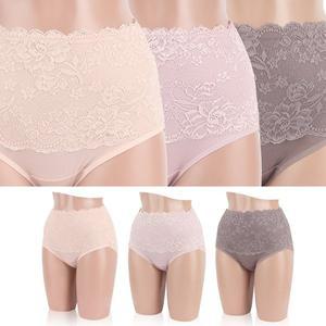 [신세계몰]텐셀 레이스 맥시팬티 복부보정 하이웨스트 빅사이즈