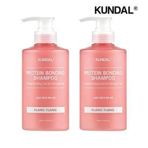 [쿤달]쿤달 프로틴 데미지 케어 샴푸 일랑일랑 500ml x2개