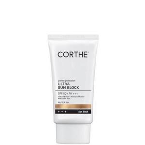 코르테 더모 프로텍션 울트라 선블록 선크림 50g 번들거림 없이 깔끔 발림성 성 톤업 무기 미네랄