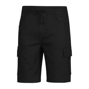 베이직 면소재 남성 가성비 카고 반바지 WS-PTH-302-블랙
