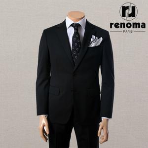 (기간한정이벤트)SS 봄여름 최고급 무광 블랙 울 스판 정장 RQAISJ411AJD