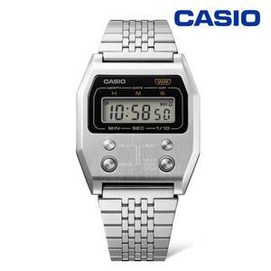 백화점AS 카시오 A-1100D-1DF A-1100B-1DF A-1100G-5DF 빈티지 풀 메탈 케이스 메탈시계 지코스모 공식수입