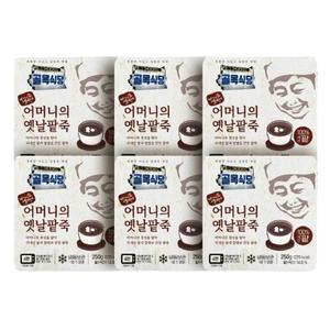 백종원의 골목식당 어머니의 옛날팥죽 6팩