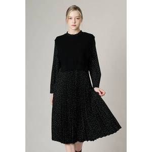 [BCBG](의정부점)올앤선드리 블링 주름 니트베스트OP(A3W9O602)