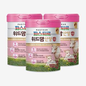 파스퇴르 위드맘 산양 제왕분유 3단계 3개
