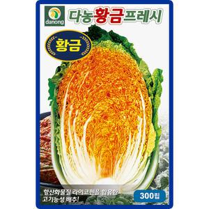 다농 황금프레시 씨앗 300립 라이코펜 함유 가을김장배추씨 종자 김장배추