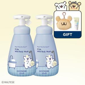 [궁중비책][궁중비책 x 몰티즈]키즈 마일드 바디워시 300ml x2개 +[GIFT]미니파우치+수딩젤 30ml(6/2~6/30)