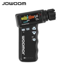 JOWOOM T2 스마트 기타 튜너 페그 와인더 우쿨렐레 크로매틱 튜닝 충전식 내장