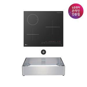 [LG](강남점)[LG전자공식인증점] LG 디오스 하이브리드 전기레인지 BEY3SRBLA (프리스탠딩15cm포함)