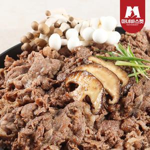 부드러운 광양식 소불고기 300g 4팩 외 돼지왕구이 연탄불고기
