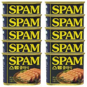 CJ제일제당 스팸 클래식 340g, 10개