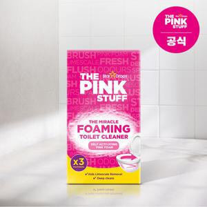 [핑크스터프] 미라클 포밍 변기세정제 100g x 3입