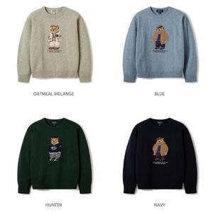 [후아유] Steve Premium Jacquard Sweater (WHKAE4T11U)