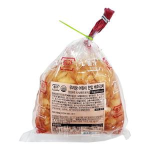 종가 우리땅 어린이 한입 배추김치 1kg