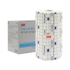 3M 쓰리엠 부드러운 천반창고 2766(부직반창고) 15cm x 10m