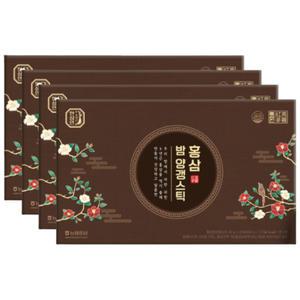 한삼인 홍삼 밤양갱 스틱 부모님 건강 간식 20포 X4