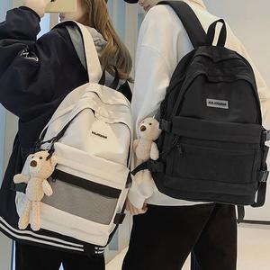 [BZJKRT4V_4B]심플 학생 남여 백팩 책가방 키링 데일리