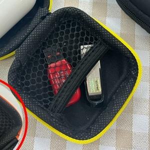 [라일리] Rly 미니 이어폰 파우치 백인백 usb 파우치 랜덤색상