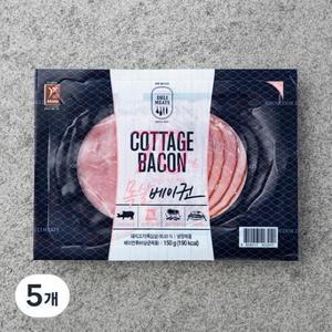 존쿡델리미트 목살베이컨 150g, 5개 one option