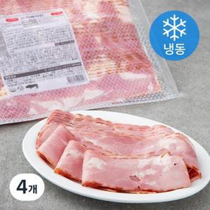 에쓰푸드 전지베이컨 1.9mm (냉동) 500g, 4개 one option