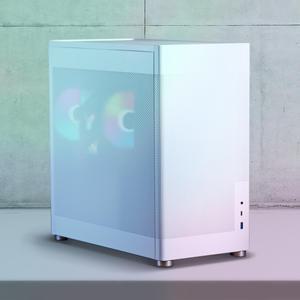 주연테크 리오나인 메쉬박스 CG3v9800X3D 화이트 라이젠7 9800X3D 게이밍 데스크탑 PC 반본체 내장그래픽