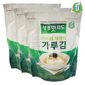 [기타]성경김 재래식 김가루 400g 3개 조미 가루김