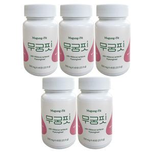 무궁핏 정 무궁화 평화 22.5g 500mg x 45정 5개 / 써클